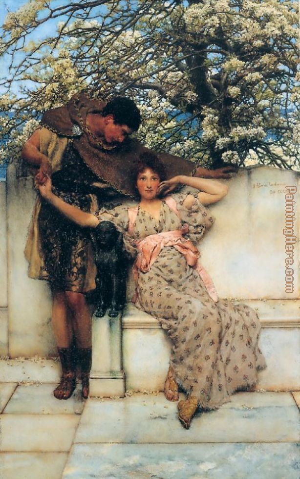 Sir Lawrence Alma-Tadema promise of spring